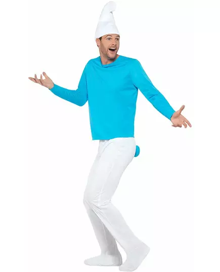 Kostým Šmouly pro dospělé – velká velikost, image 2