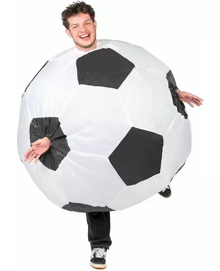 Nafukovací kostým fotbalového míče pro dospělé, image 2