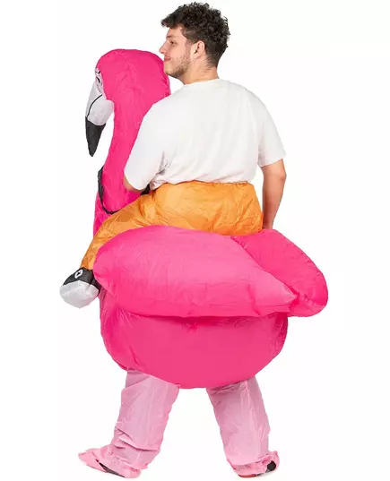 Nafukovací kostým plameňáka pro dospělé, image 2