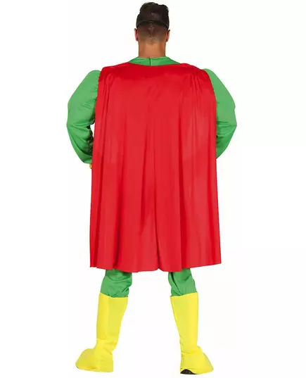 Humorný superhrdinský kostým s listem konopí pro dospělé, Velikost: Medium, image 2