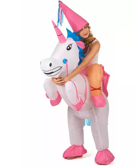 Nafukovací kostým jednorožce pro dospělé, image 2