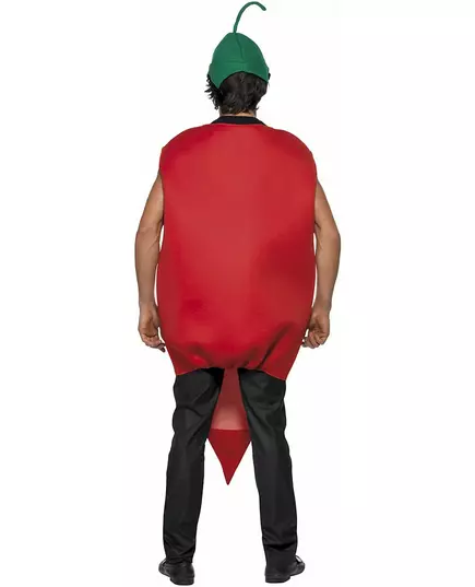 Kostým červené chilli papričky pro dospělé, image 2