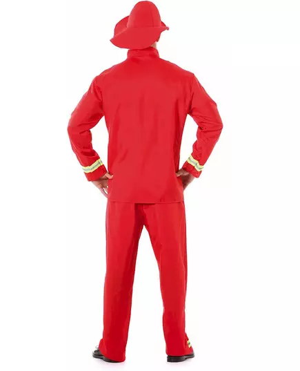 Kostým hasiče pro dospělé – velká velikost, image 2