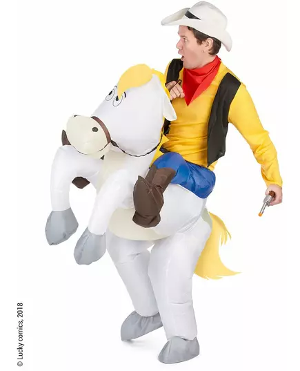 Kostým Carry Me Jolly Jumper pro dospělé - Lucky Luke, image 2