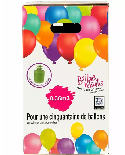 Velká heliová láhev až na 50 balónků, image 2