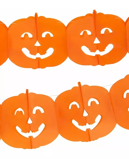 Halloweenská dýňová girlanda 4 m, image 2