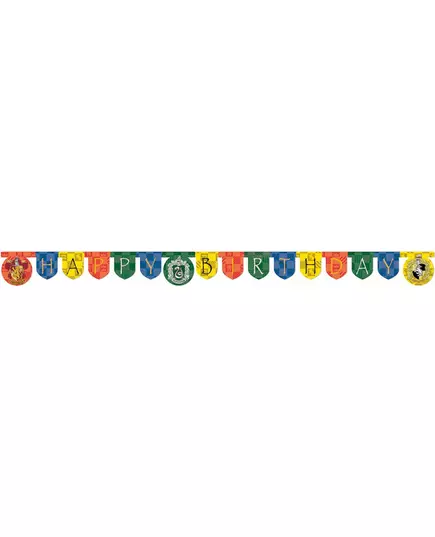Kartonová girlanda Happy Birthday Harry Potter 2 m, image 2