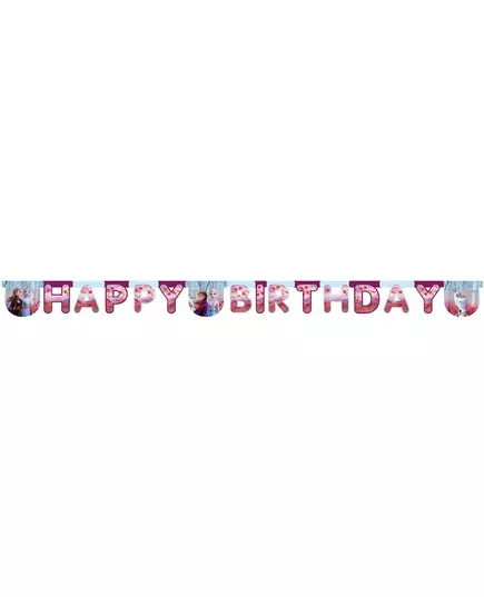 Girlanda Frozen Happy Birthday 2 200 x 16 cm, image 2