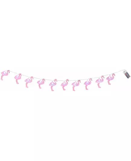 Světelná girlanda plameňák 140 cm, image 2