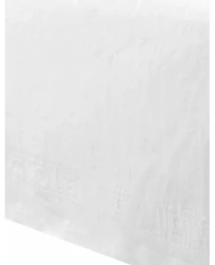 Bílý plastový ubrus s proužky 137 x 274 cm, image 2