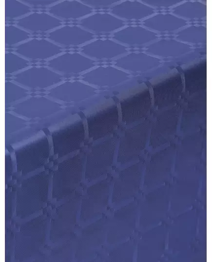 Tmavě modrý damaškový papírový ubrus v roli 6 m, image 2