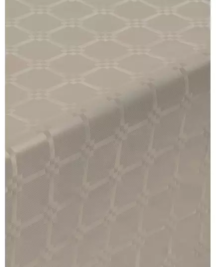 Taupe damaškový papírový ubrus v roli 6 m, image 2