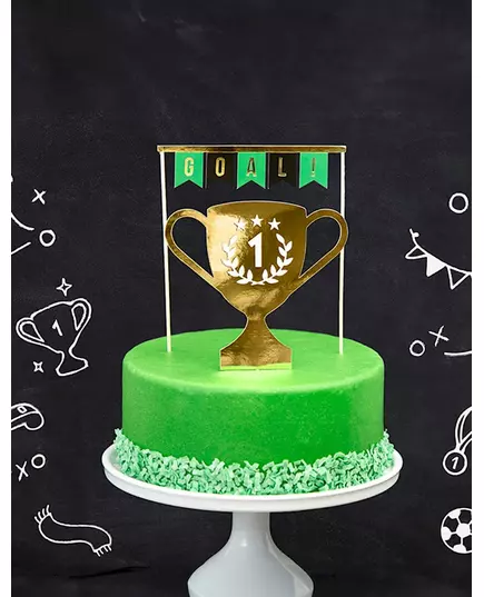 Zapichovátka na dort „Football champion“ 15,5 - 20 cm, image 2