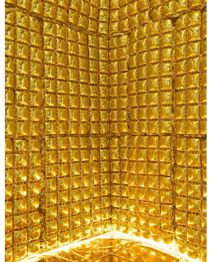 Zlatá balónková záclona 55 x 110 cm, image 2