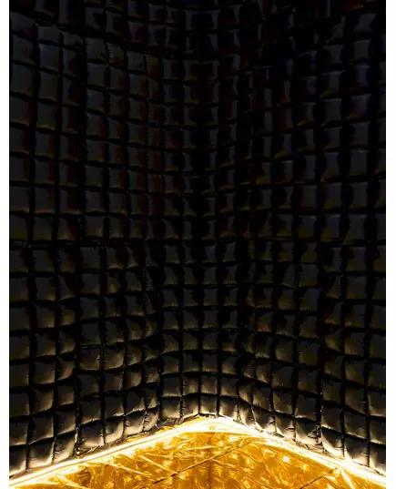 Černá balónková záclona 55 x 110 cm, image 2