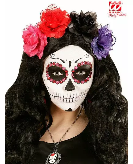 40 růžových a červených kamínků pro dospělé Day of the Dead, image 2