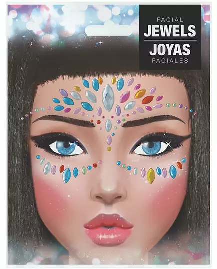 Vícebarevné samolepicí obličejové kamínky, image 2