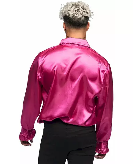 Růžová disco košile pro muže, Velikost: X-Large (54/56), image 2