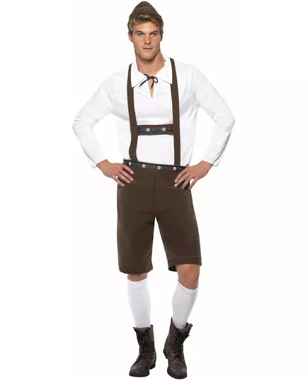 Kompletní bavorský kostým pro muže, Velikost: Medium, image 2