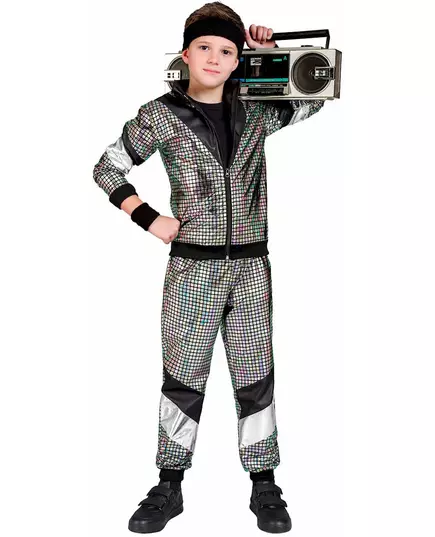 Dětský disco jogging kostým 80. léta, image 2