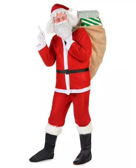 Standardní kostým Santa Clause pro dospělé, Velikost: X-Large, image 2