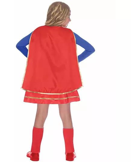 Klasický kostým Supergirl pro dívky, Velikost: 4-6 let (110 cm), image 2