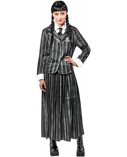 Kostým Wednesday Addams – školní uniforma pro ženy, Velikost: Large, image 2