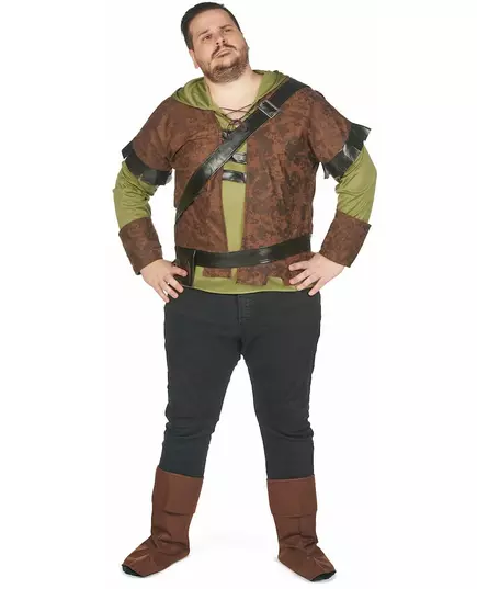 Kostým lesního zloděje pro muže – velká velikost, image 2