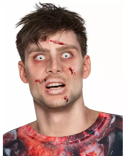 Bílé fancy kontaktní čočky pro dospělé, image 2