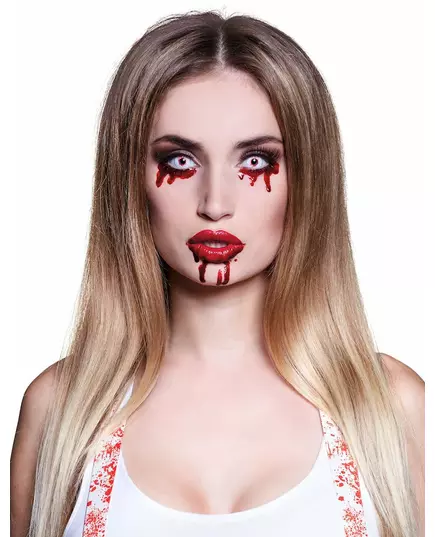 Krvavé kontaktní čočky – oko pro dospělé Halloween, image 2