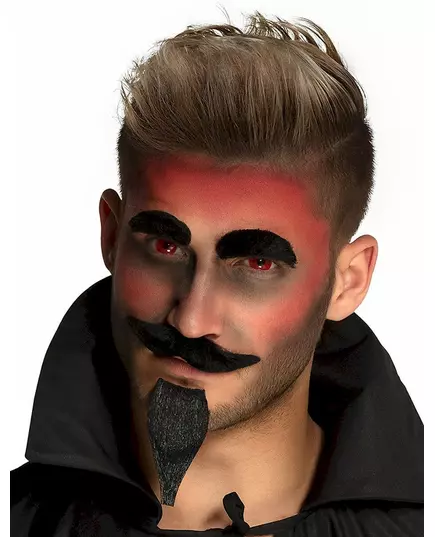Červené fancy kontaktní čočky pro dospělé, image 2