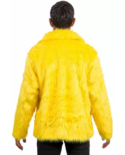 Růžový kabát z umělé kožešiny pro dospělé, Velikost: Large, image 2