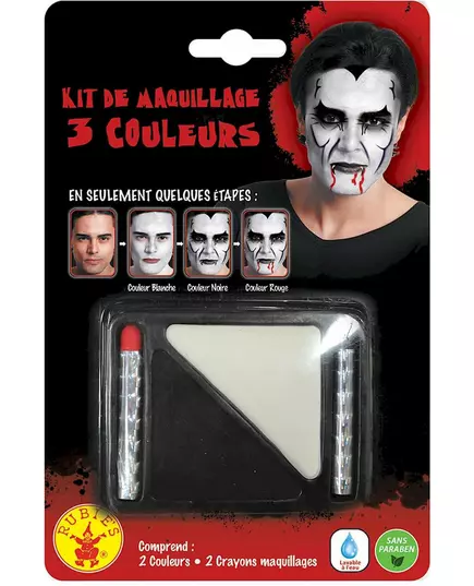 Černé a bílé líčení + 2 tužky, image 2