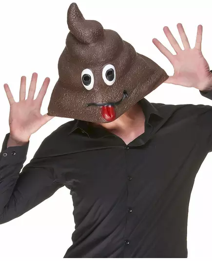 Latexová maska „Poop“ pro dospělé, image 2