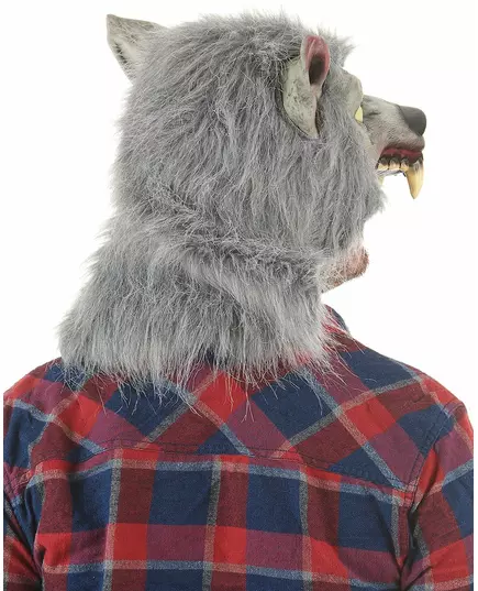Latexová maska vlkodlaka pro dospělé, image 2