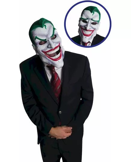 Deluxe kloubová maska Joker pro dospělé, image 2