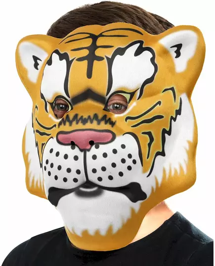 Maska tygří hlavy pro dítě, image 2
