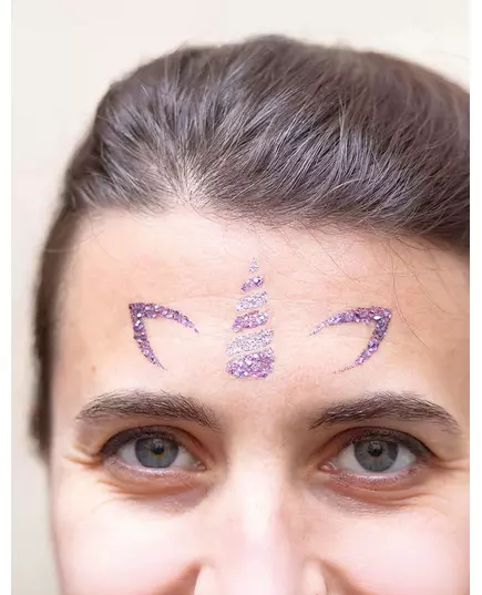 Opakovaně použitelná make-up šablona Jednorožec, image 2