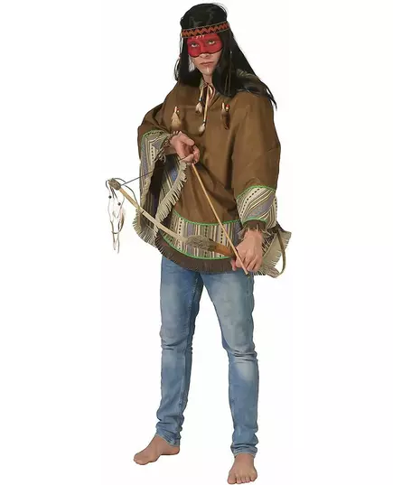 Luxusní indiánské pončo pro dospělé, image 2