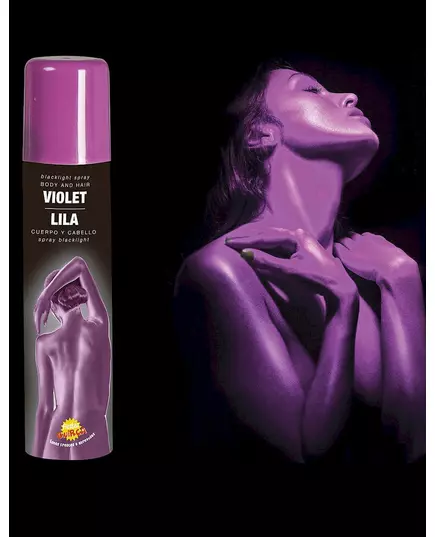Fialový tělový sprej 75 ml, image 2
