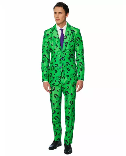 Kostým Mr. Riddler Suitmeister pro dospělé, Velikost: X-Large (EU 56-58), image 2