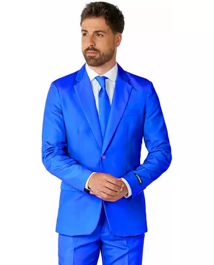 Mr. Solid blue men’s suit Suitmeister, Velikost: X-Large (EU 56-58), image 2