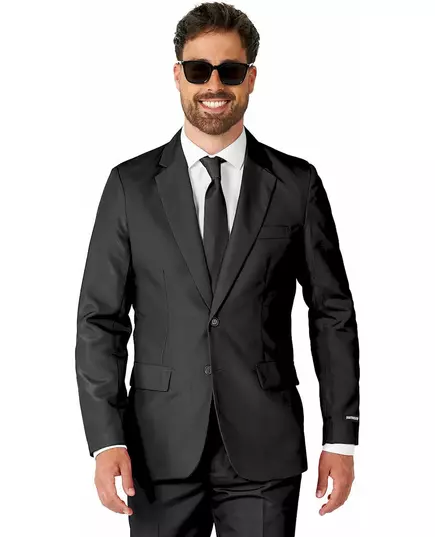 Mr. Solid černý pánský oblek Suitmeister, Velikost: Medium (EU 48-50), image 2