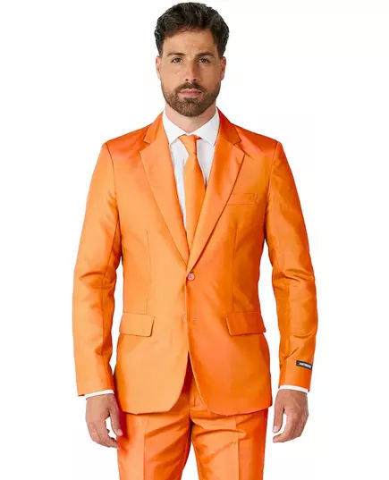 Mr. Solid orange suit pro muže Suitmeister, Velikost: XX-Large (EU 60-62), image 2