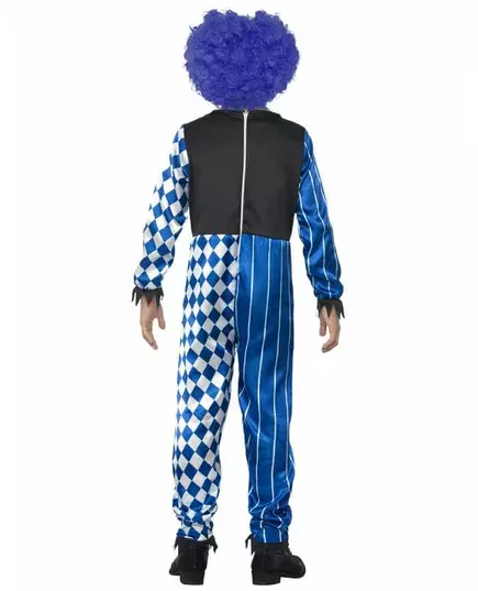 Harlekýnský klaunský kostým pro děti Halloween, Velikost: 10-12 let (145/158 cm), image 2