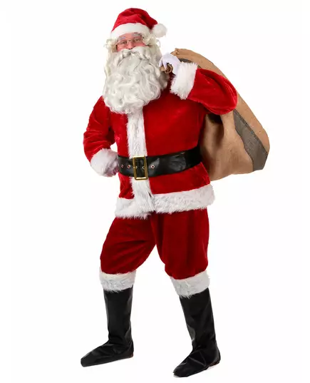 Kompletní kostým Santa Clause Deluxe pro dospělé, Velikost: X-Large, image 2