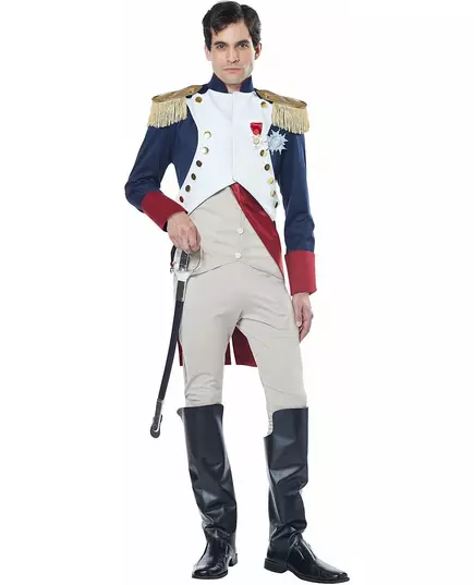 Luxusní kostým francouzského císaře Napoleona pro muže, Velikost: Large, image 2