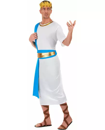 Modrý řecký císařský kostým pro muže, Velikost: X-Large, image 2