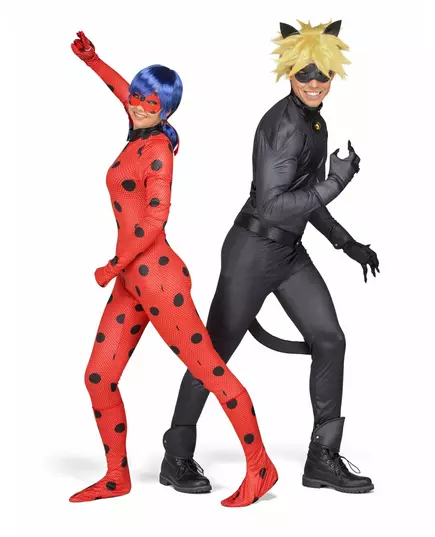 Kompletní kostým Miraculous Ladybug pro dospělé, Velikost: Medium/Large, image 2