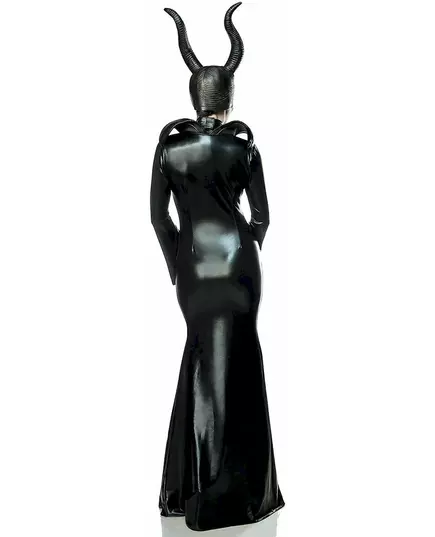 Luxusní sexy černý čarodějnický kostým pro ženy, Velikost: XX-Large (44), image 2